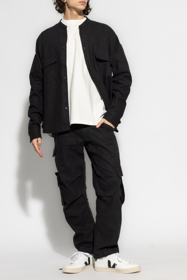 【関税込み】Rhude レッド プリント シャツ Rhude T - Men's Clothing | mrs shirt with logo